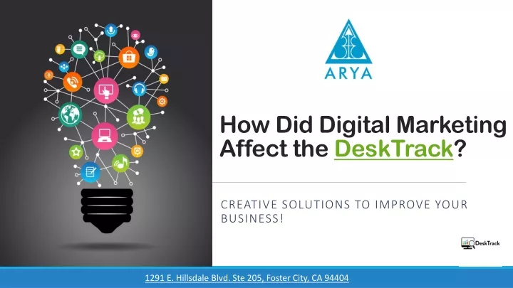 how did digital marketing affect the desktrack