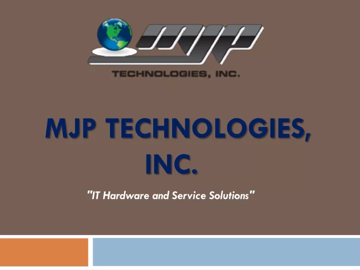 mjp technologies inc