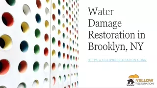 Water Damage Restoration Brooklyn, NY