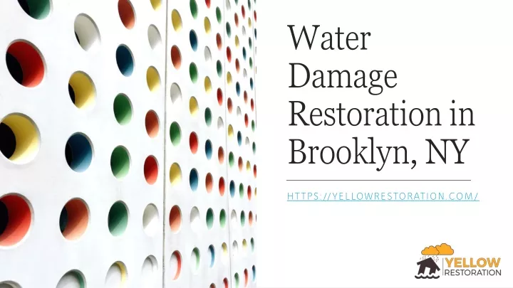 water damage restoration in brooklyn ny
