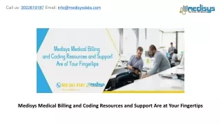medisys medical billing and coding resources and support are at your fingertips