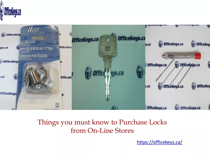 things you must know to purchase locks from