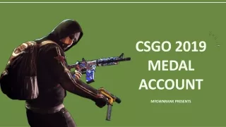 Buy CSGO Medal Account Online | Myownrank
