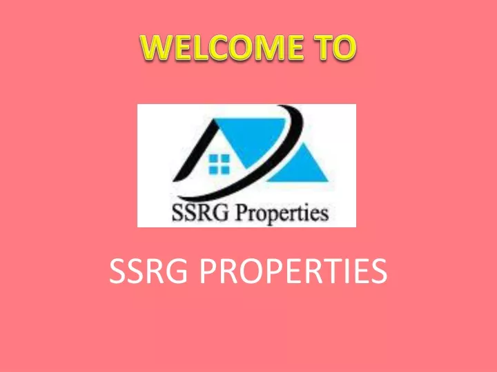 ssrg properties