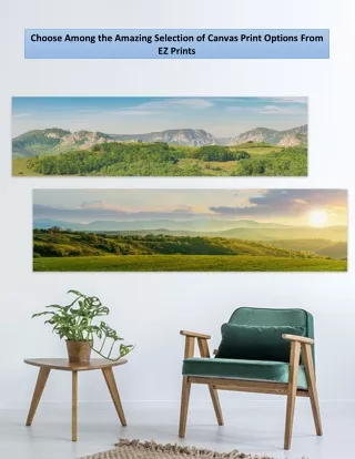 choose among the amazing selection of canvas