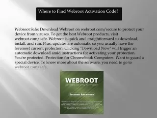 where to find webroot activation code