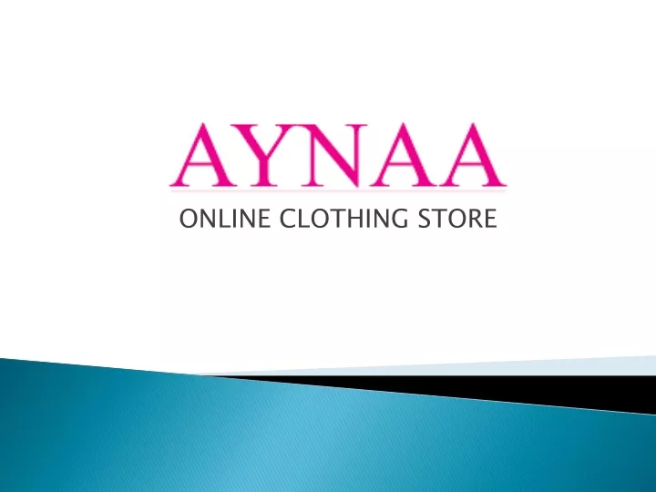online clothing store
