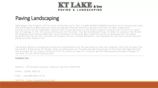 paving landscaping
