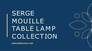 Decor your home with Serge Mouille Lighting Collection