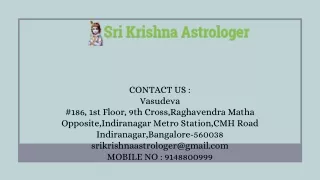 Genuine Astrologer in Bangalore | Genuine Vashikaran Specialist in Bangalore