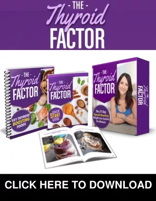 The Thyroid Factor PDF, eBook by Dawn Sylvester