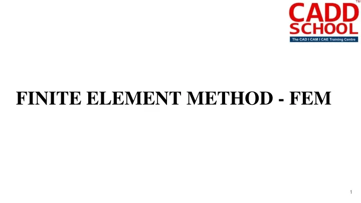 finite element method fem