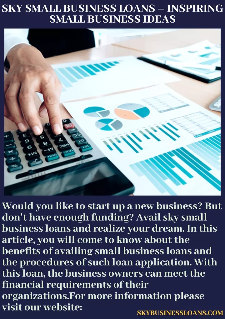 sky small business loans inspiring small business