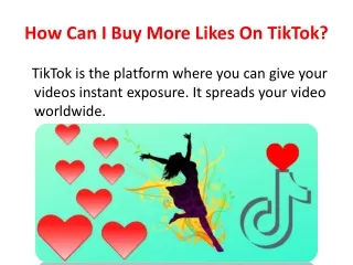 How Can I Buy More Likes On TikTok?