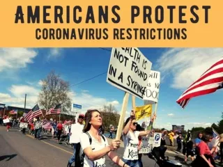 Americans protest coronavirus restrictions