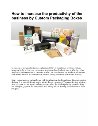how to increase the productivity of the business
