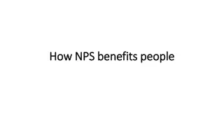 How NPS benefits people