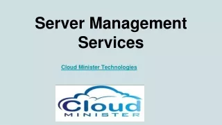server management services