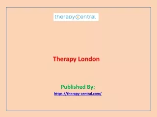 therapy london published by https therapy central com