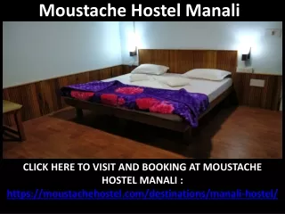 Best Backpacker and Youth Hostel in Manali | Budget Accommodation Manali - Moustache Hostel Manali