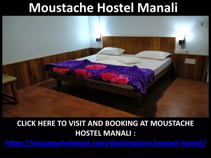 moustache hostel manali