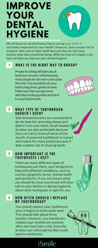Dental Care Tips to Improve Your Oral Hygiene | iSmile