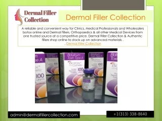 Purchase botox online/Dermal Filler Collection