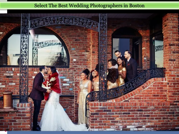 select the best wedding photographers in boston