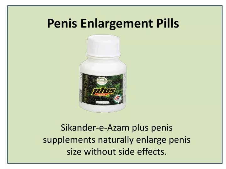 penis enlargement pills