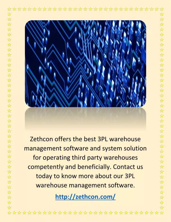 zethcon offers the best 3pl warehouse management