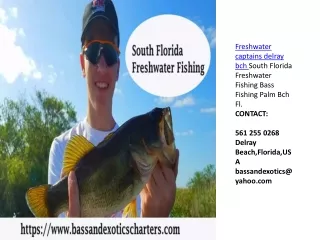 Freshwater Fishing Delraybeach