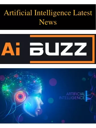 Artificial Intelligence Latest News