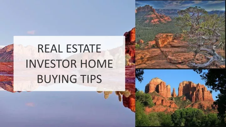 real estate investor home buying tips