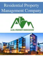 Residential Property Management Company