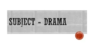 IB MYP drama portfolio subject choice