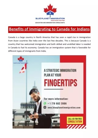 Top Benefits of Immigrating to Canada for Indians | Immigrate to Canada
