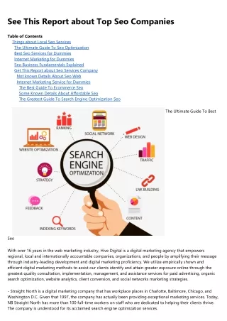 see this report about top seo companies