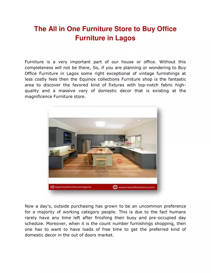 the all in one furniture store to buy office
