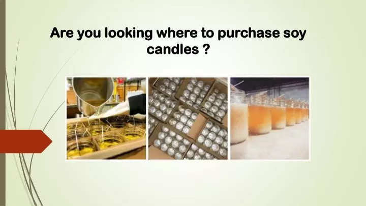 are you looking where to purchase soy candles