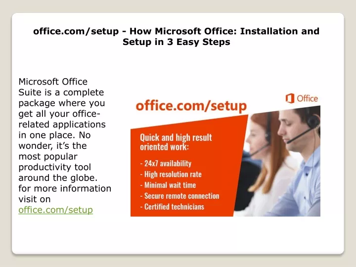 office com setup how microsoft office