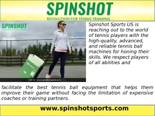 Spinshot player