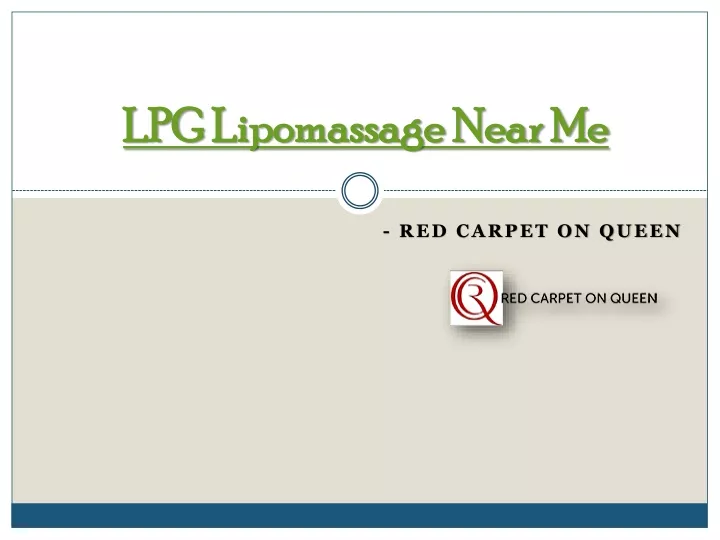 lpg lipomassage near me