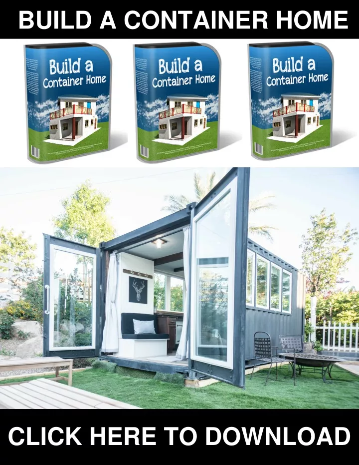 build a container home