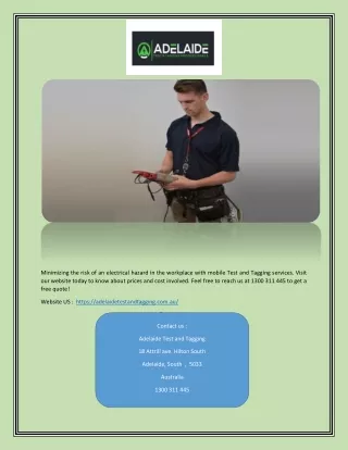 minimizing the risk of an electrical hazard