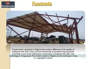 Your Modular House Refurbishment Technology in Nigeria