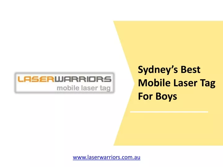 sydney s best mobile laser tag for boys