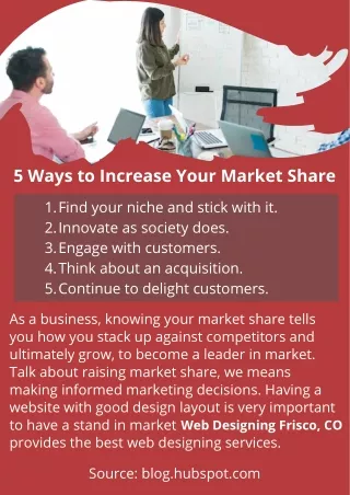 5 ways to increase your market share