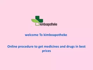 Online procedure to get medicines and drugs in best prices