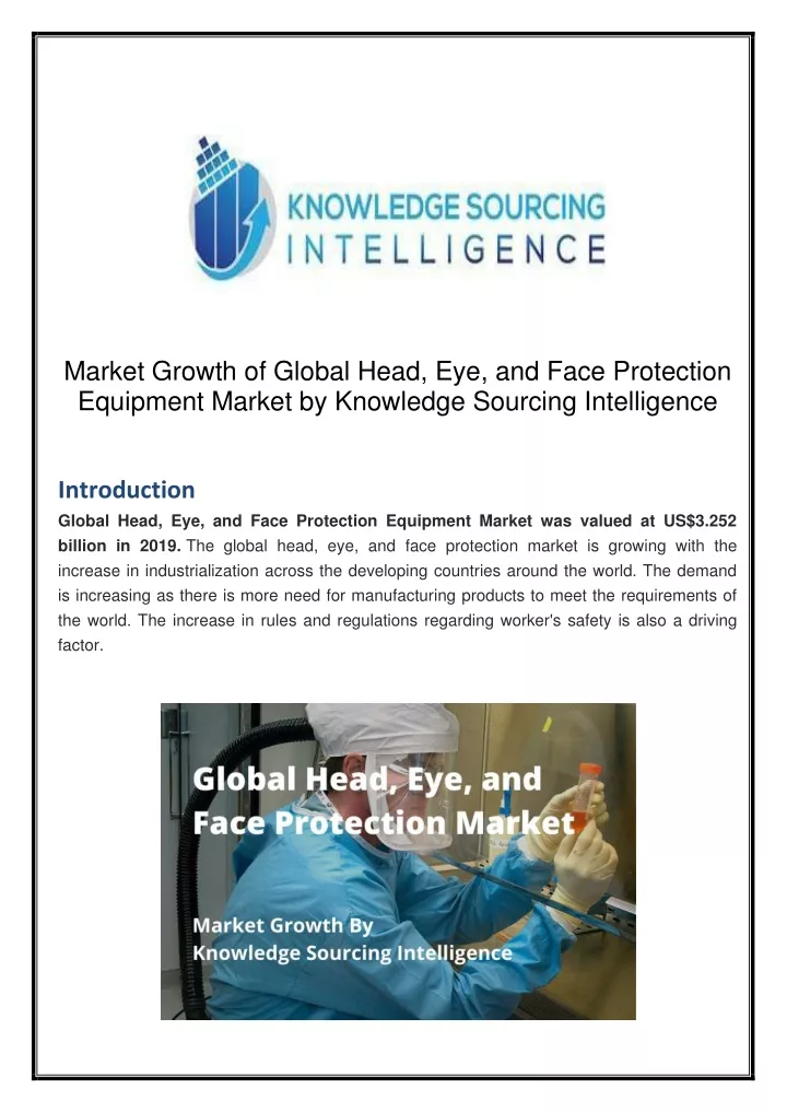 market growth of global head eye and face