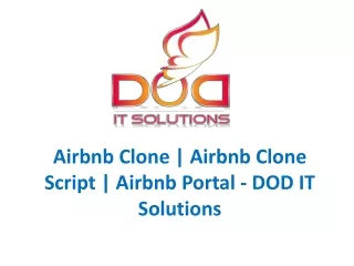 airbnb clone airbnb clone script airbnb portal dod it solutions
